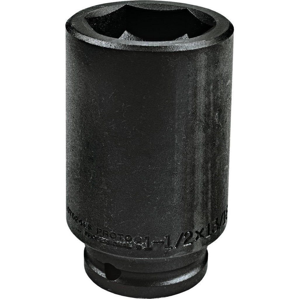 PROTO Proto J07524-LS Impact Socket 3/4 in Drive 1-1/2 in Hex