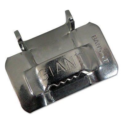 BAND-IT G44299 Giant Buckles 1 1/4 in Stainless Steel