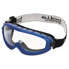 BOLLE SAFETY 40092 Atom Safety Goggles Clear Blue Indirect Lower Vents Cloth Strap Replacement 40092