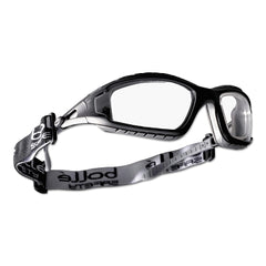 BOLLE SAFETY 40085 Tracker Series Safety Glasses, Clear Lens