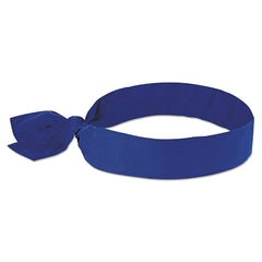 Ergodyne 12307 Chill-Its 6700 Evaporative Cooling Bandanas Solid Blue