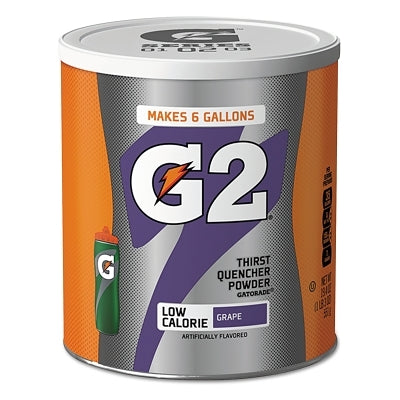 Gatorade 13443 G2 Powder Grape 19.4 oz Canister