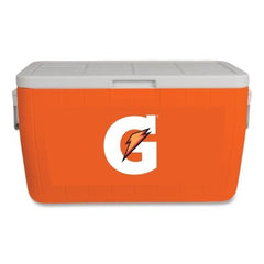 Gatorade 50420SM-21 Ice Chest, 48 qt, Orange/White