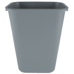 Rubbermaid Commercial FG295700GRAY Deskside Wastebasket 41 1/4 qt Plastic Gray