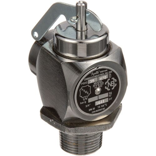 Safety Relief Valve 35PSI 3/4 NPT SOU3SRV8-1 for Southbend SOU3SRV8-1