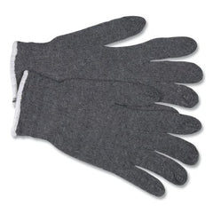 MCR Memphis Glove 9637L String Knit Gloves Large Gray 12 Pair