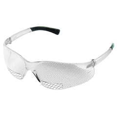 MCR Safety BKH10 BearKat BK1 Series Bifocal Readers Safety Glasses Clear Lens 1.0 Dipter