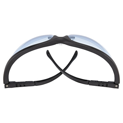 MCR SAFETY KD113 Klondike KD1 Series Protective Eyewear Light Blue Lens Black Frame