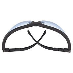 MCR SAFETY KD113 Klondike KD1 Series Protective Eyewear Light Blue Lens Black Frame