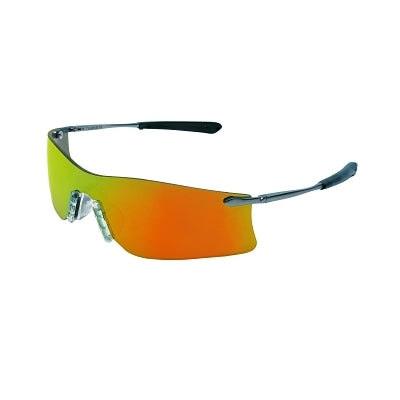 MCR Safety T411R Rubicon Safety Glasses Fire Mirror Lens 6 Pack