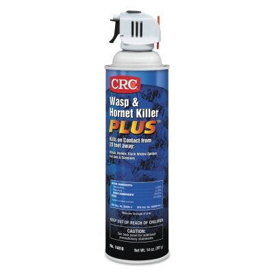 CRC 14010 Wasp and Hornet Killer Plus Insecticide 20 oz Aerosol Can