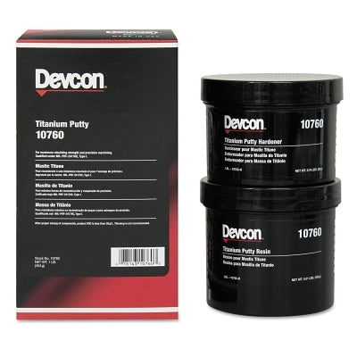 Devcon 10760 Titanium Putty Kit 1 lb