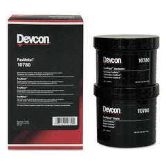 Devcon 10780 FasMetal Epoxy Adhesive 3/4 lb Can Grey