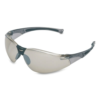 Honeywell A804 A800 Series Eyewear, Indoor/Outdoor Lens, Polycarbonate, Hard Coat, Gray Frame