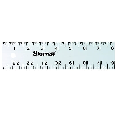 L.S. Starrett 36091 Aluminum Straight Edge Ruler 36 Inches