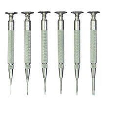 L.S. Starrett 52564 Jewelers' Screwdriver Sets Slotted 6 Piece