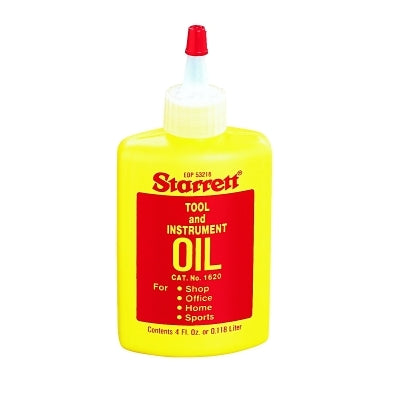 L.S. Starrett 53216 Tool & Instrument Oils 4 oz Bottle