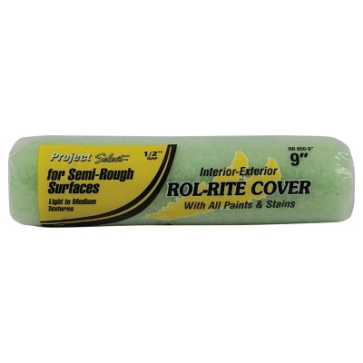 Linzer RR9259 Rol-Rite Roller Cover 9 Inch 1/4 Inch Nap Knit Fabric