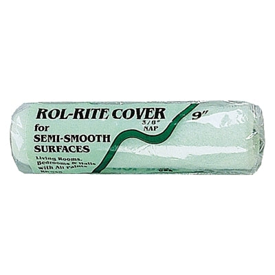 Linzer RR9389 Rol-Rite Roller Cover 9 Inch 3/8 Inch Nap Knit Fabric