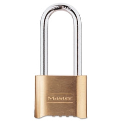 Master Lock 175 Set Your Own Combination Padlock, Brass Finish