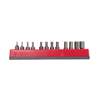 Mayhew Tools 18014 12-Pc Insert Bit Set SAE Hex