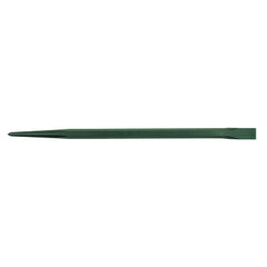 Mayhew Tools 75004 Line-Up Pry Bar 30 Inch Long and 7/8 Inch Stock Straight Chisel Pointed Hex