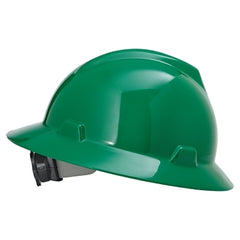 MSA 475369 V-Gard Slotted Hard Hat White Standard Size