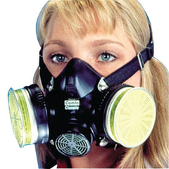 MSA 808071 Comfo Classic Respirator, Medium, Silicone