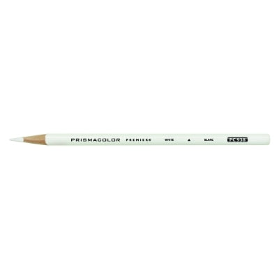 Prismacolor 3365 Premier Soft Core Colored Pencil White (12 Pack)