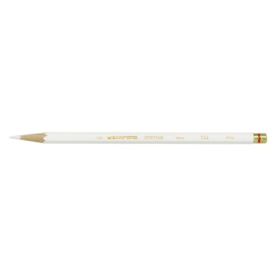 Prismacolor 2429 Verithin Art Pencil Hard White 12 per box