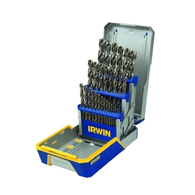 Irwin 3018002 29-pc Cobalt M-35 Metal Index Drill Bit Set