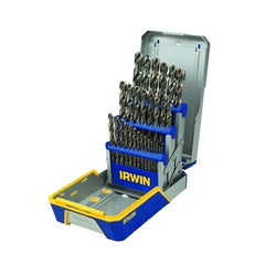 Irwin 3018002 29-pc Cobalt M-35 Metal Index Drill Bit Set