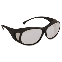 KleenGuard 20746 V50 OTG Safety Glasses Clear Polycarbonate Lens Anti-Fog Black Nylon Universal