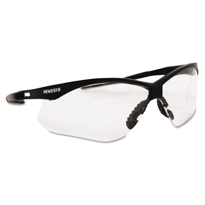 KLEENGUARD 25676 V30 Nemesis Safety Glasses Black Frame Clear Lens