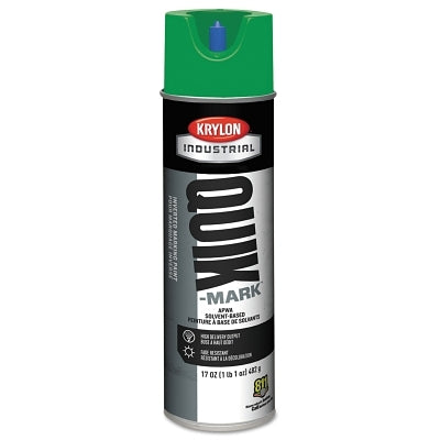 Krylon Industrial A03631007 Quick-Mark APWA Solvent-Based Inverted Marking Paint 17 oz