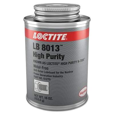 Loctite 234286 N-7000 High Purity Anti-Seize Metal Free 1 lb Brush Top Can