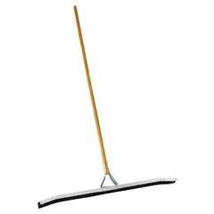 Magnolia Brush 4636 Non-Sparking Floor and Driveway Squeegee Curved 36 Inches Includes Steel Bracketed Handle