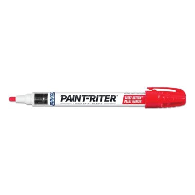 Markal 96822 Paint-Riter Valve Action Paint Marker Red Medium 1/8 in Tip Replacement 96822