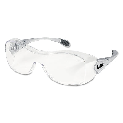 MCR Safety OG110AF Law OTG Protective Eyewear Clear Lens Anti-Fog 12 Pack