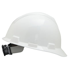 MSA 475408 Skullgard Full-Brim Hard Hat with Fas-Trac III Suspension Standard Size White
