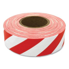 Presco SWR Striped Flagging Tape 300 ft Red and White