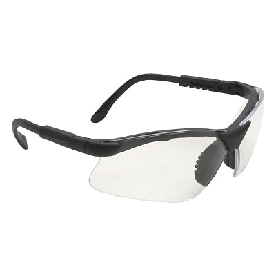 Radians RV0110ID Revelation Safety Eyewear Clear Polycarbonate Black Frame