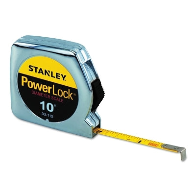 Stanley 33115 Powerlock Pocket Tape Rules 10 ft