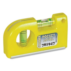 Sumner 781947 Pocket Level 3-1/2 inches - Yellow Replacement MPN