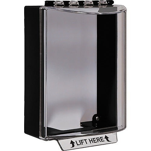 STI Safety Technology Intl STI-13200NK Pull Station Cover Black Frame