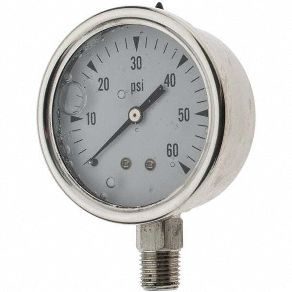 VALUE COLLECTION Value Collection 729212 Pressure Gauge 0-60 Psi 2.5 in Dial