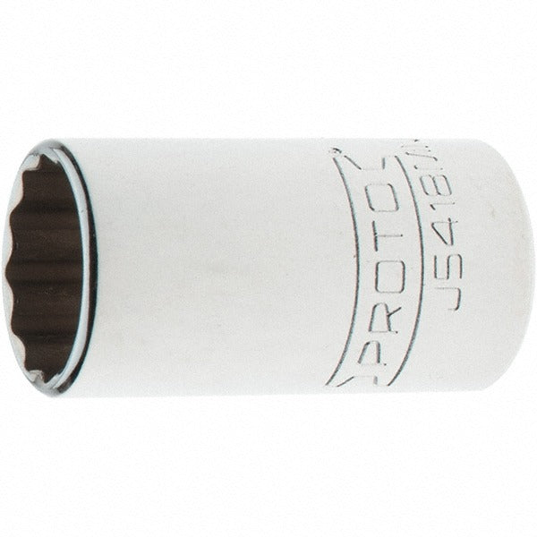PROTO Proto J5418MN 18mm 12-point 1/2 Drive Hand Socket