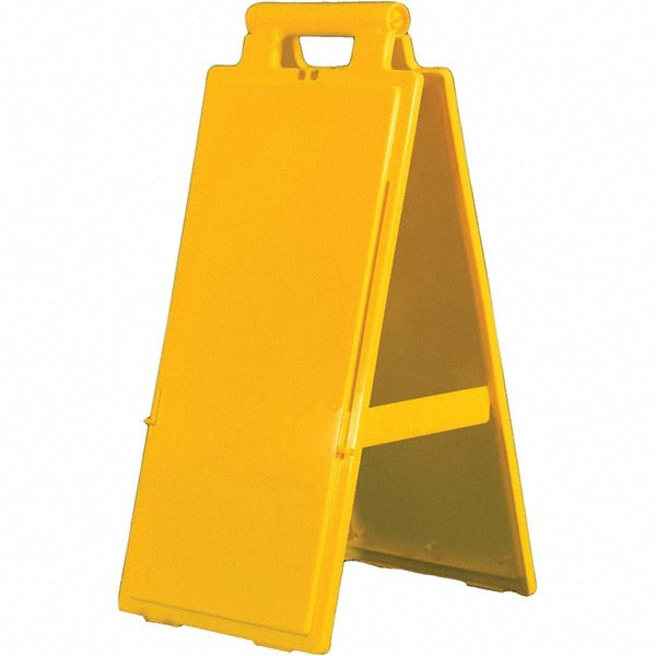 PRO-SAFE Pro-safe 03-600-33 Blank A-frame Floor Sign 11x24 Yellow
