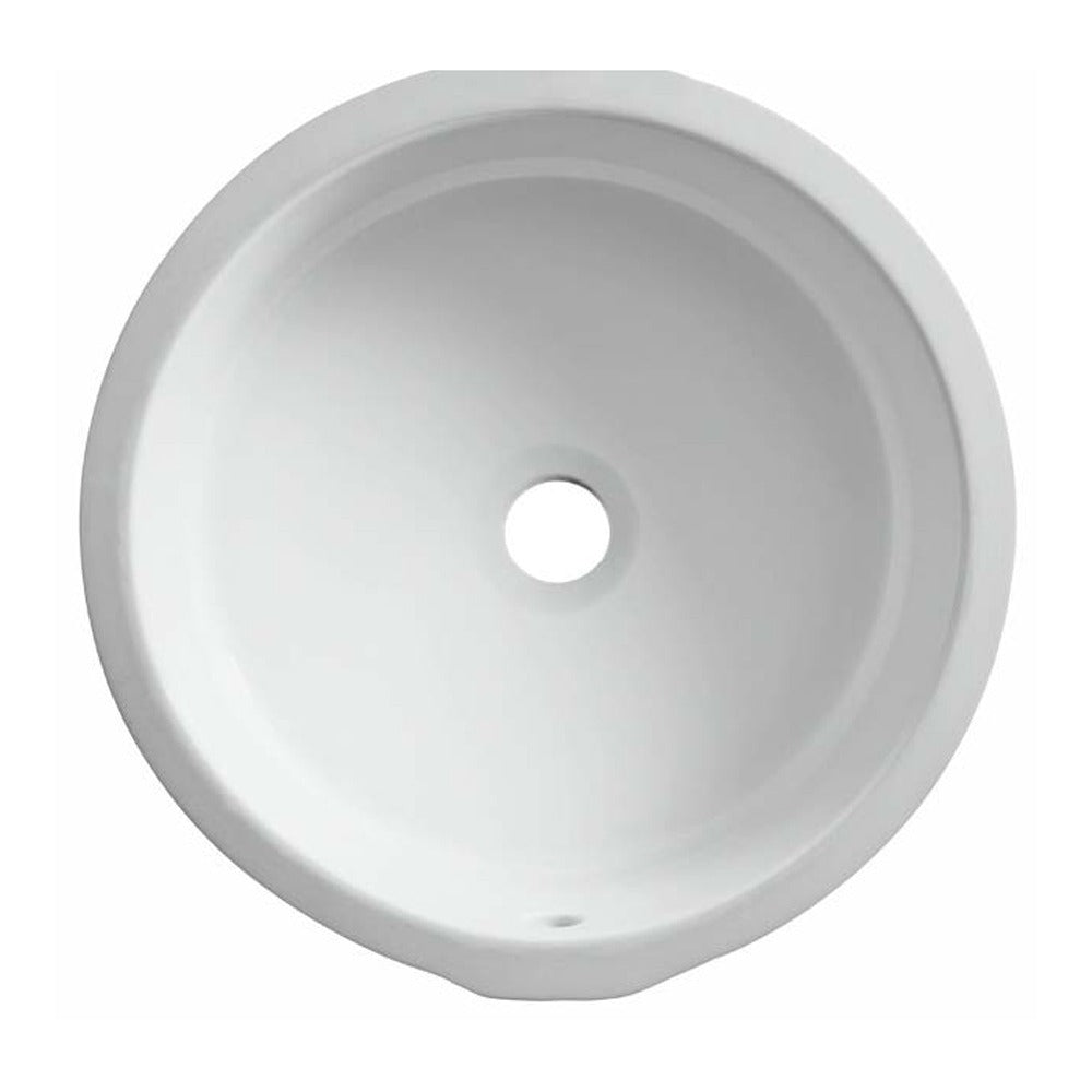 DAKOTA Dakota Plumbing Products US-15RW Round Undermount Sink