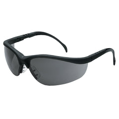 MCR Safety KD112 Klondike Safety Glasses Black Frame Grey Lens